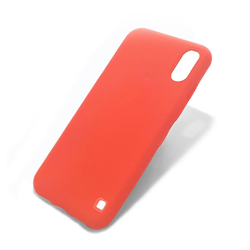 Funda de Samsung A10 Soft Feeling Antishock Rojo Resistente