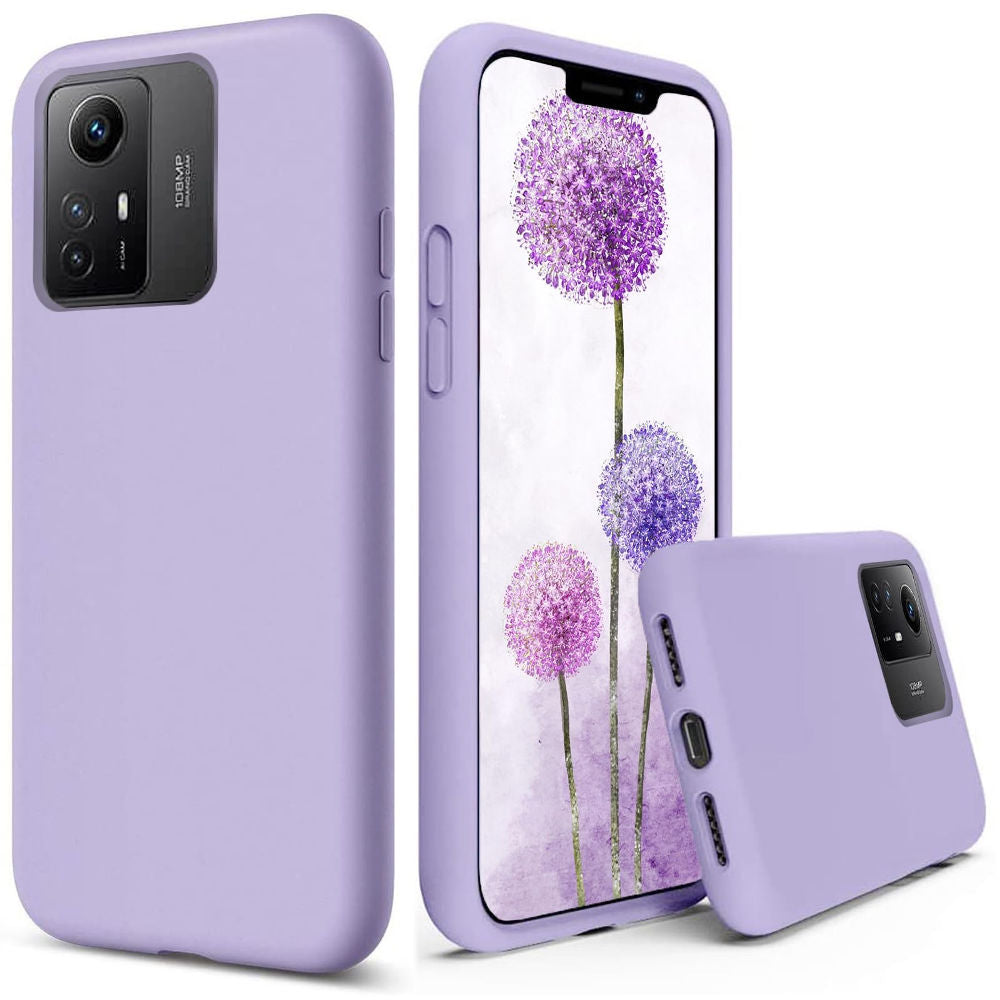 Funda for Xiaomi Redmi Note 12s Soft Feeling Antishock Lila