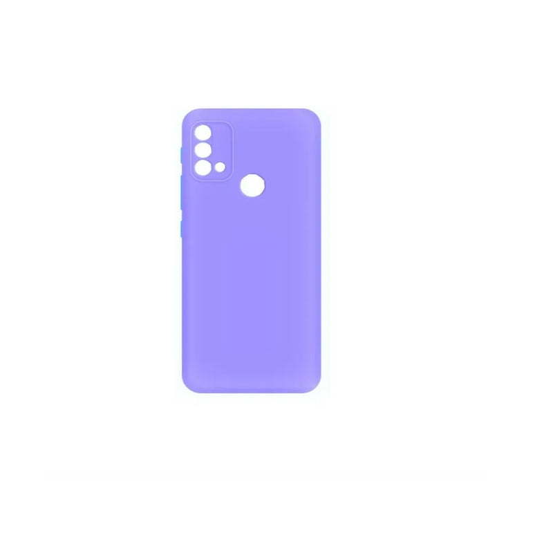 Funda Case para Motorola E30 Soft Feeling Antishock Lila