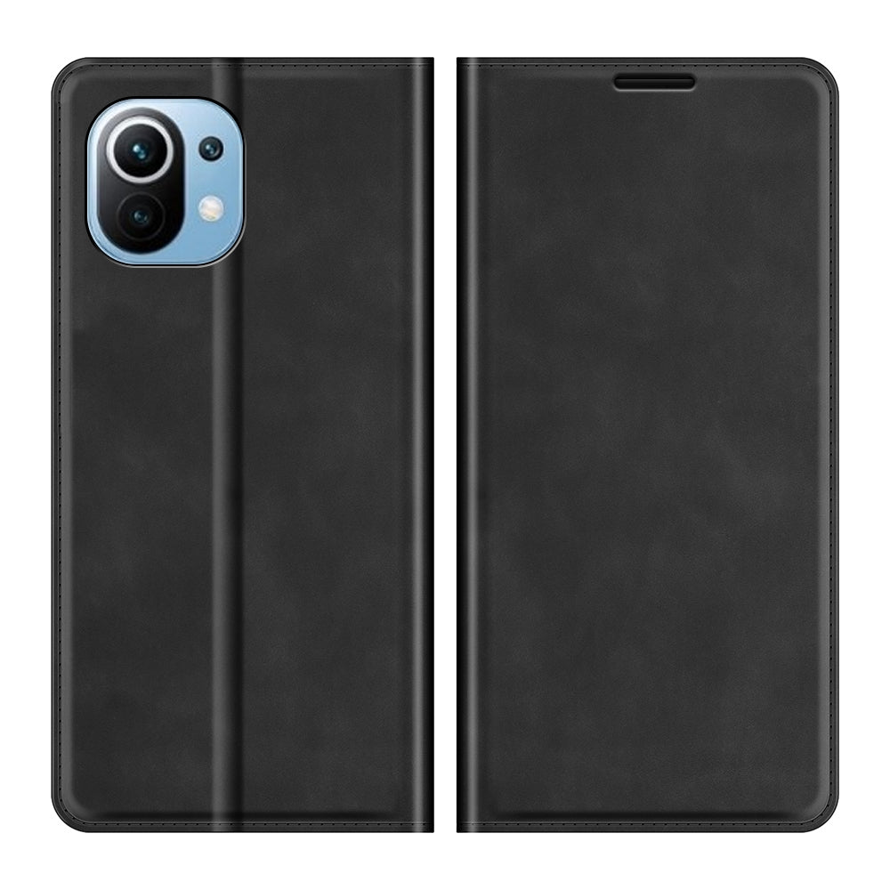 Funda Case for Xiaomi Mi 11 Lite Flip Cover Negro Antishock