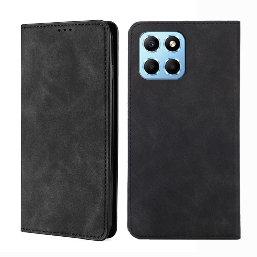 Funda Case para Honor X8 Flip Cover Negro Antishock