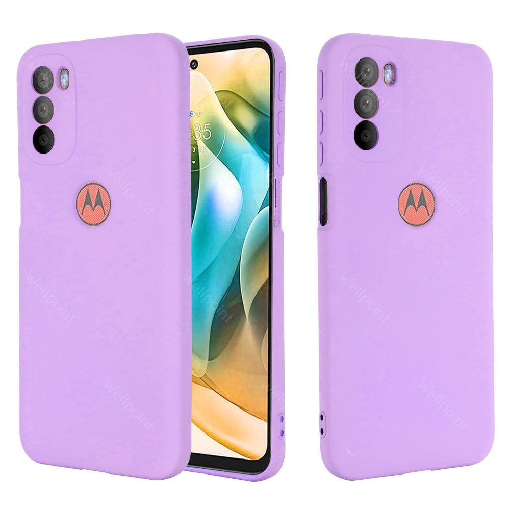 Funda Case de Motorola G7 Power Soft Feeling Antishock Lila