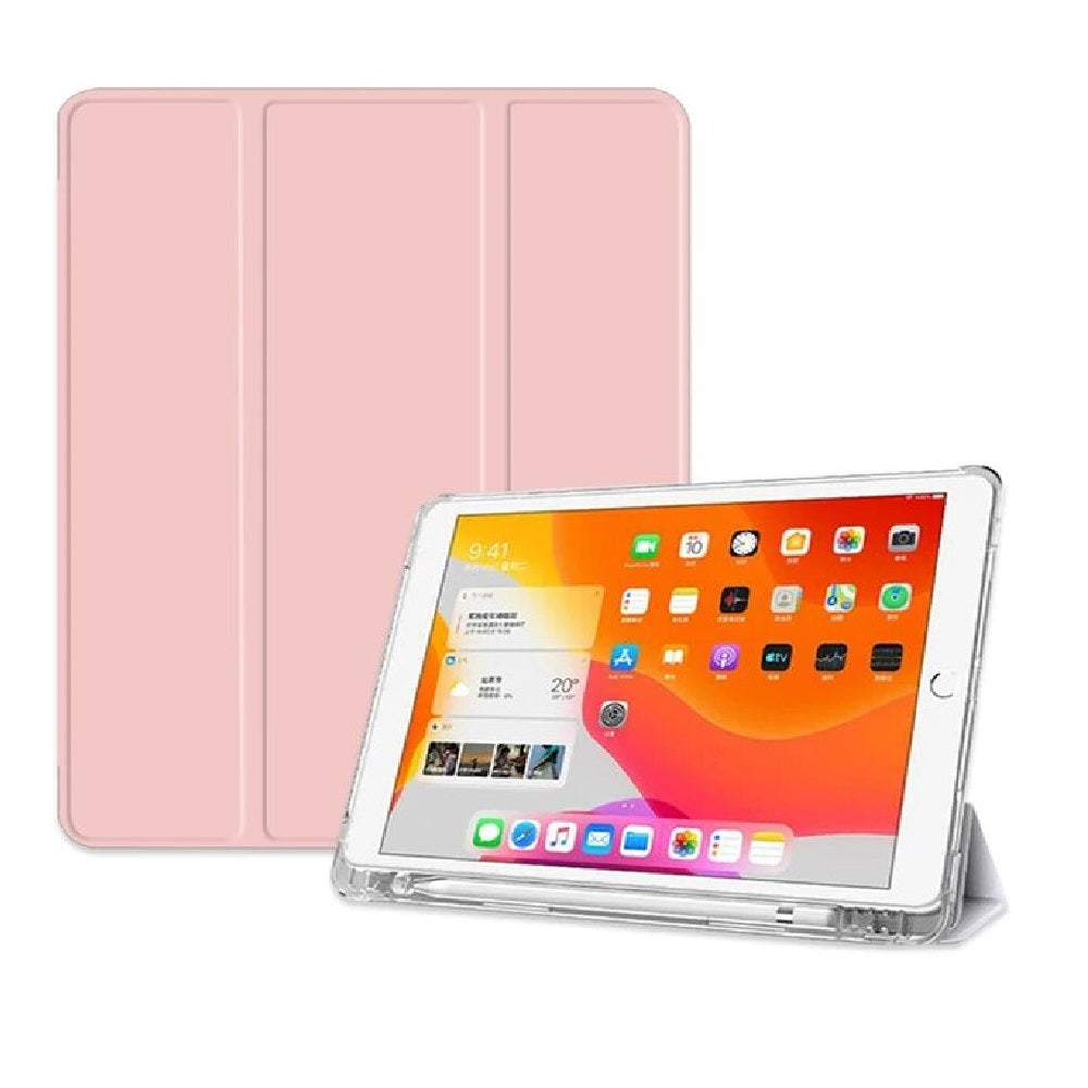 Funda para iPad Air 4 10.9" con Portalápiz Rosada