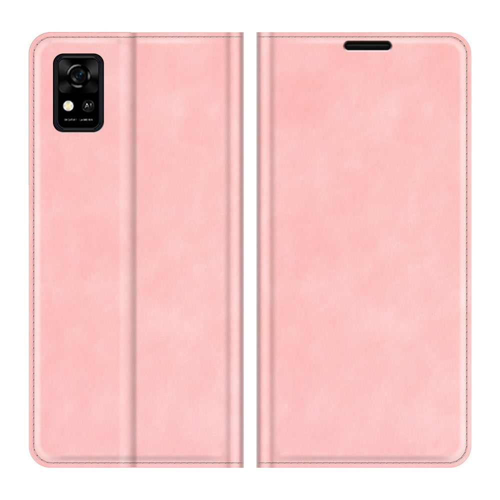 Funda Case para Zte A31 Flip Cover Rosa Antishock