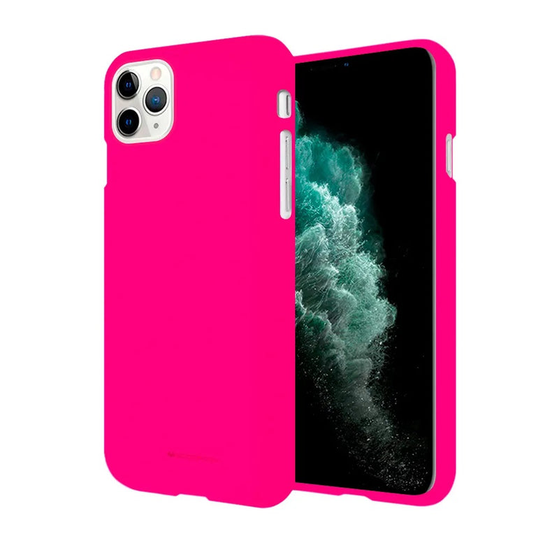 Funda Case para iPhone 11 Soft Feeling Antishock Fucsia