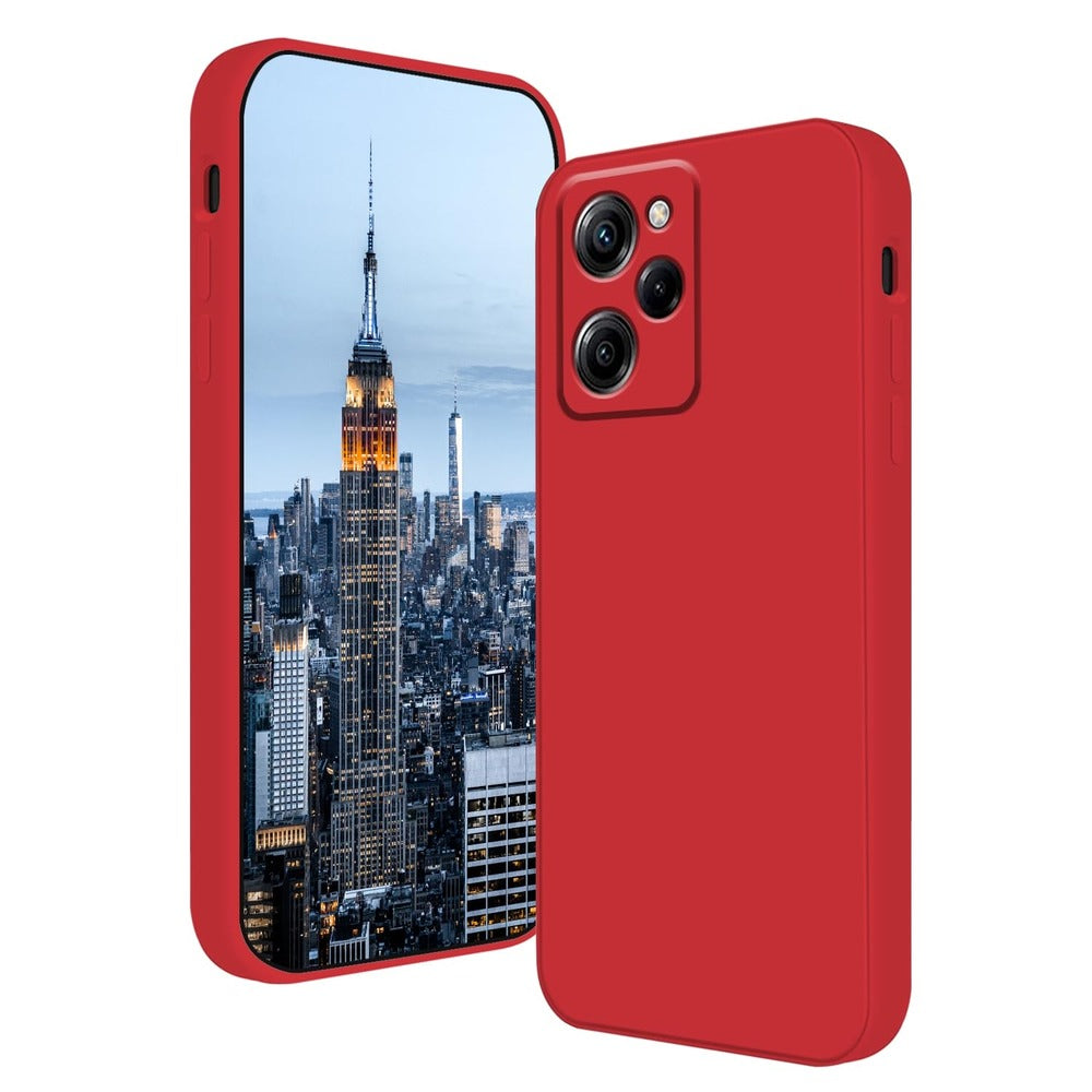 Funda Case de Xiaomi Poco X5 5G Soft Feeling Antishock Rojo