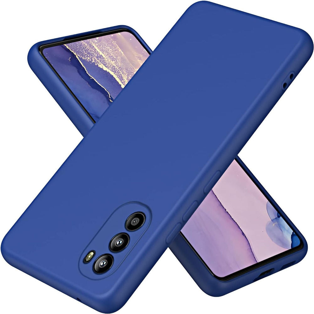 Funda Case for Motorola G9 Play Soft Feeling Antishock Azul