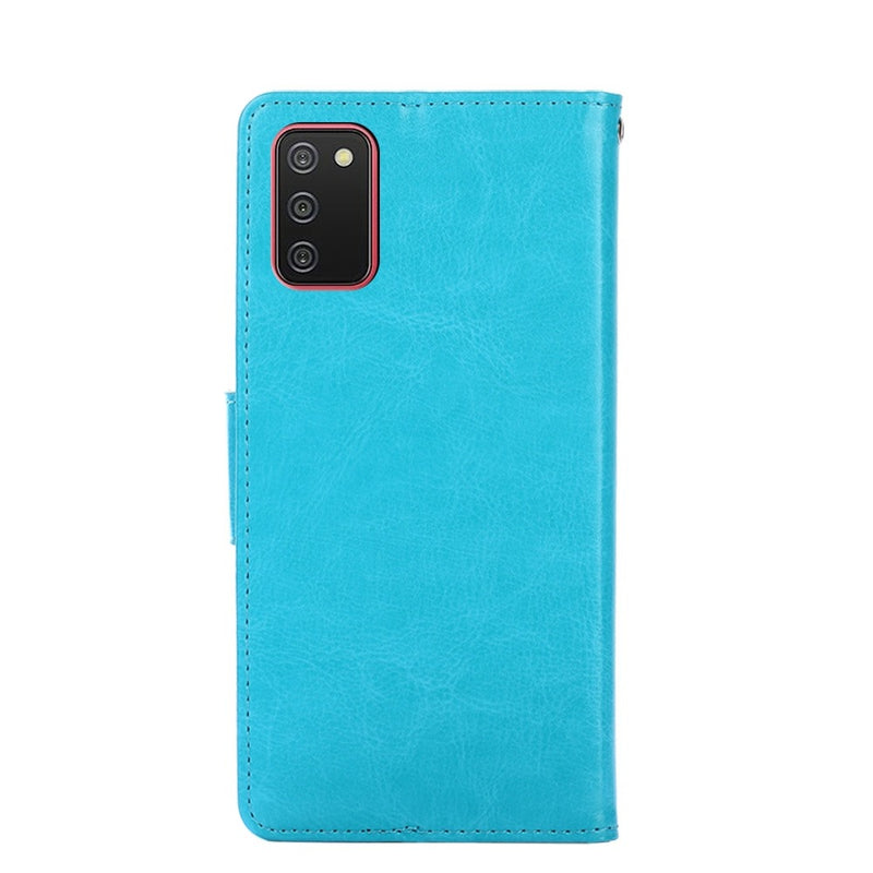 Funda Case para Samsung A52 Flip Cover Celeste Antishock