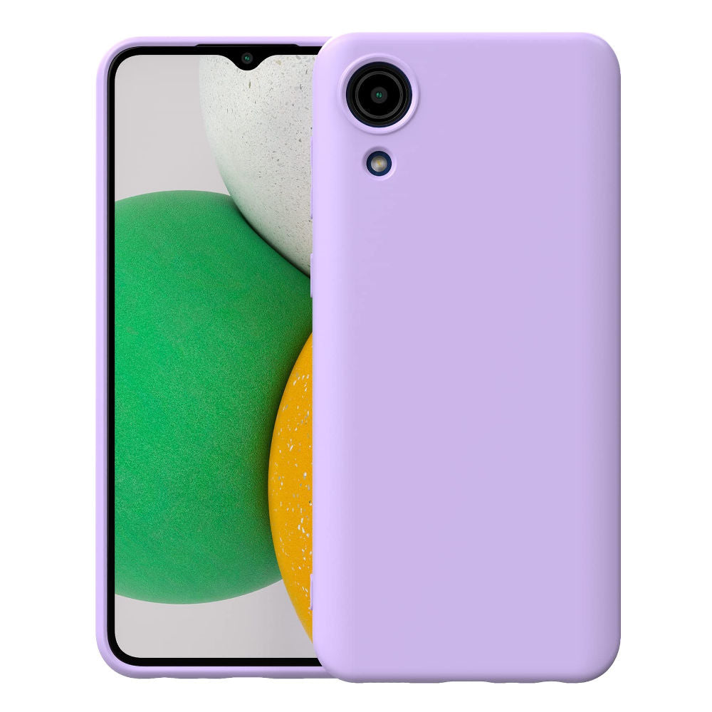 Funda Case for Samsung A03 Core Soft Feeling Antishock Lila