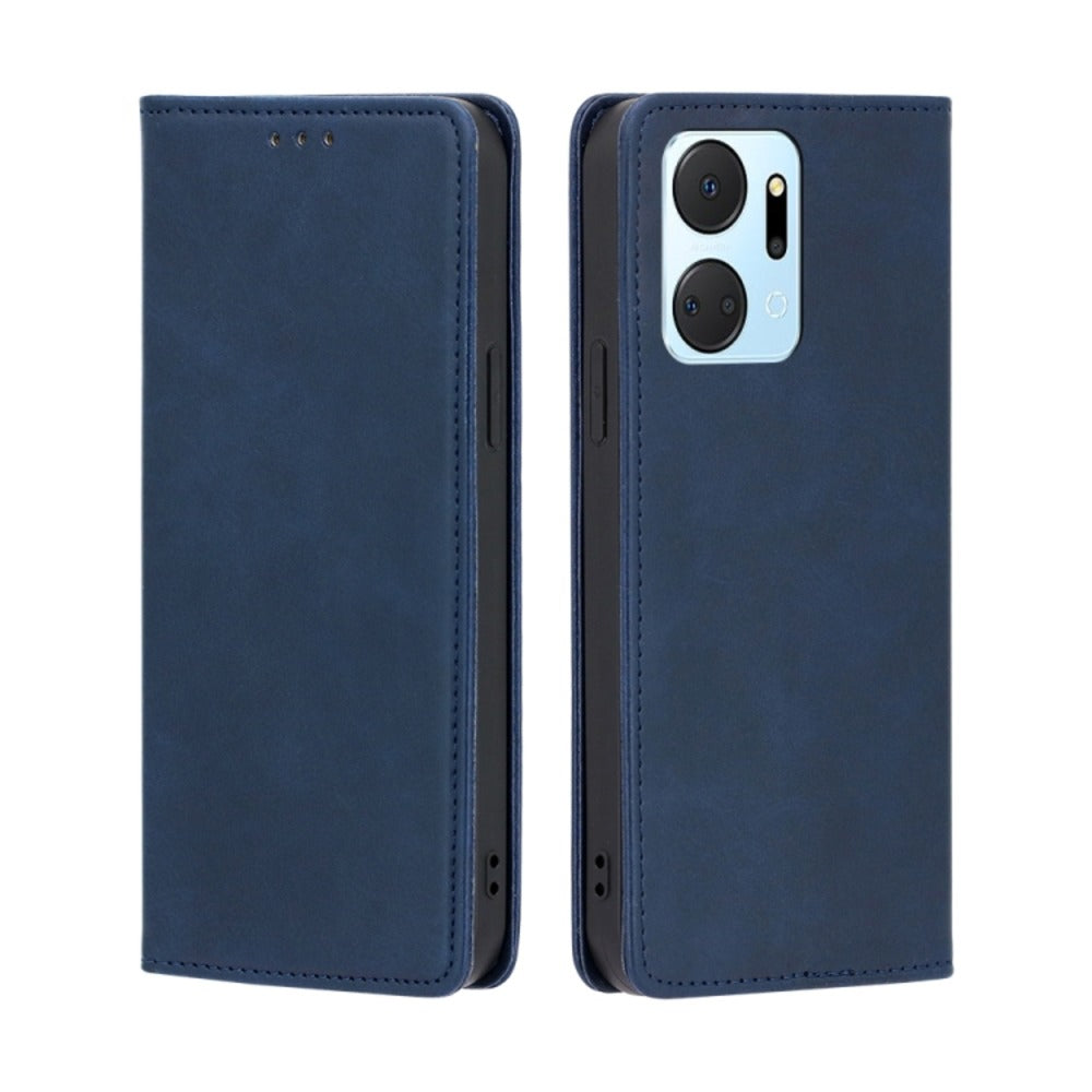 Funda Case para Honor X7A Flip Cover Azul Antishock