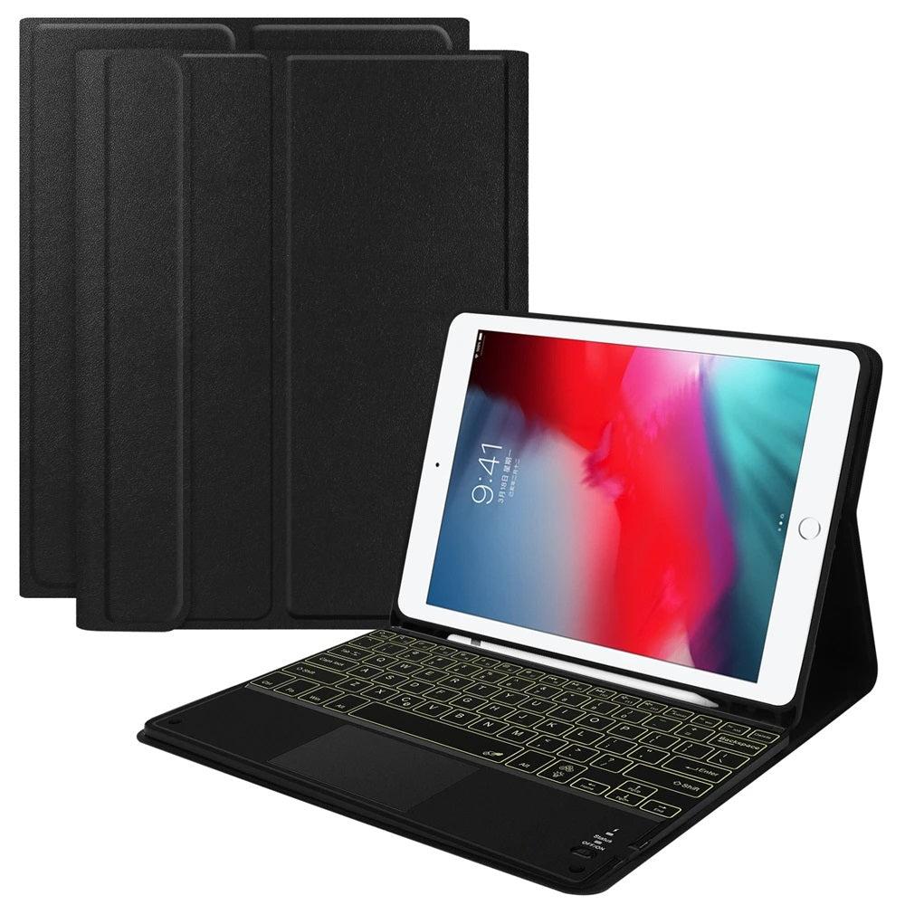 Funda con Teclado y Portalápiz for iPad 9na Gen 10.2" Negra