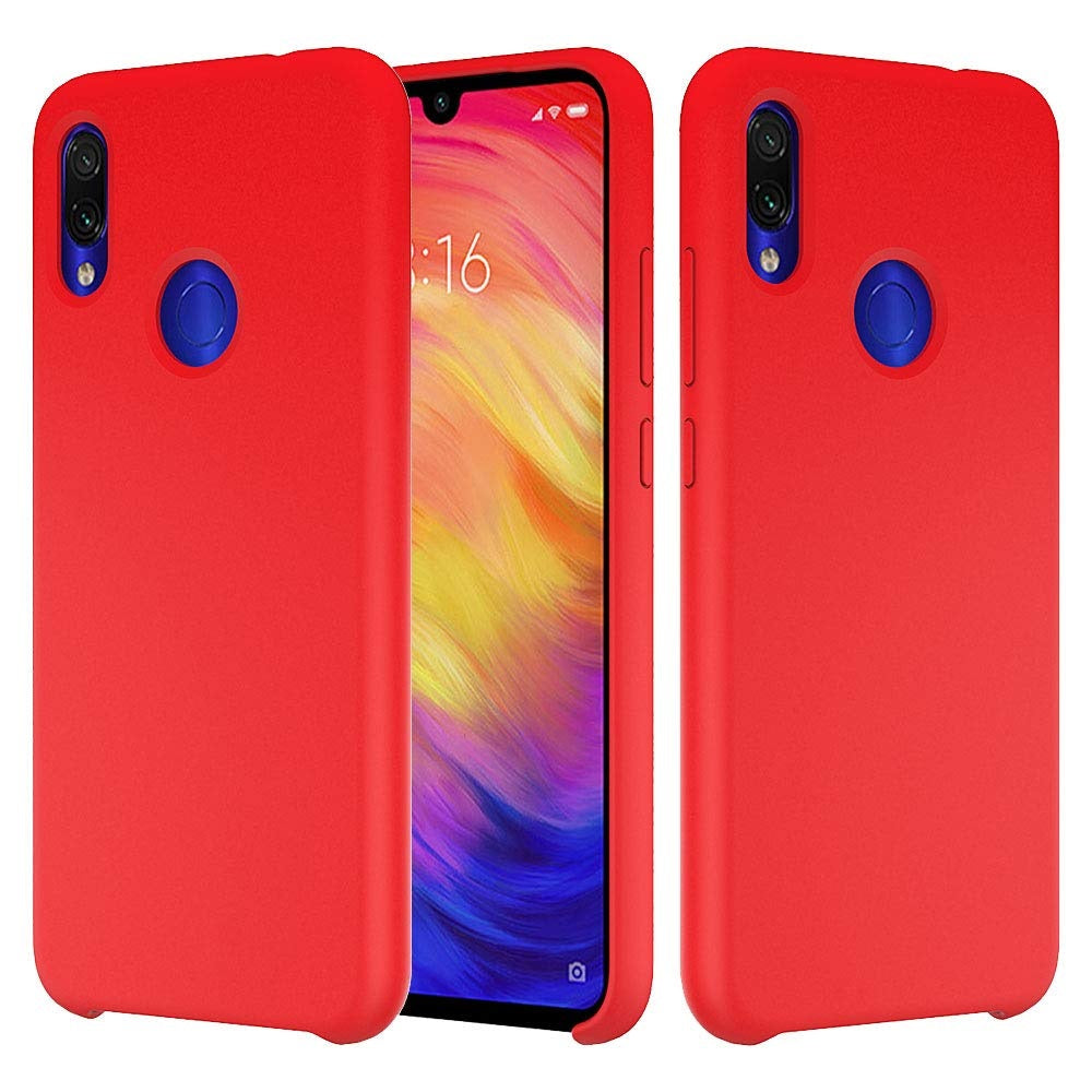 Funda Case para Xiaomi Note 7 Soft Feeling Antishock Rojo