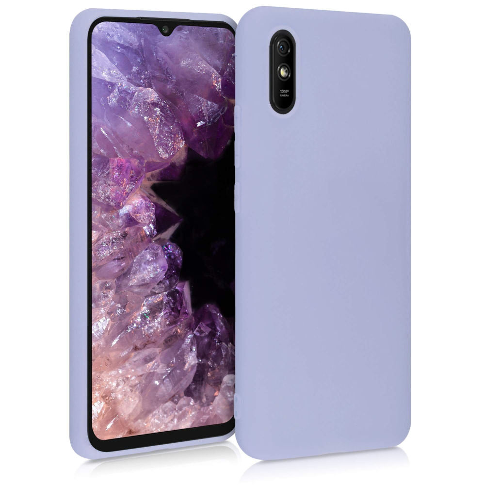 Funda para Xiaomi 9A Soft Feeling Antishock Lila Resistente