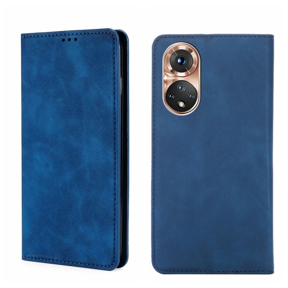 Funda Case para Honor 50 Flip Cover Azul Antishock