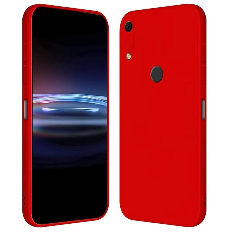 Funda Case para Huawei Honor Y6 Soft Feeling Antishock Rojo