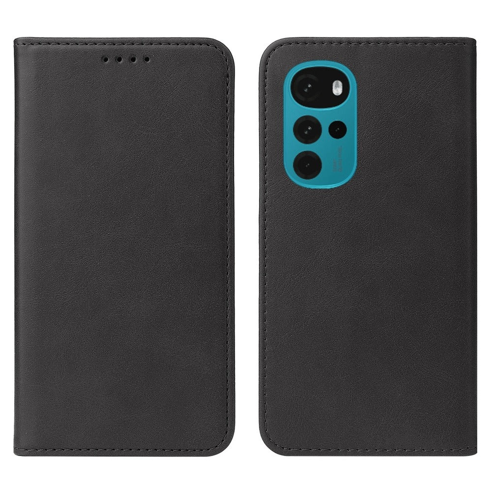 Funda para Motorola Moto G22 Flip Cover Negro Antishock