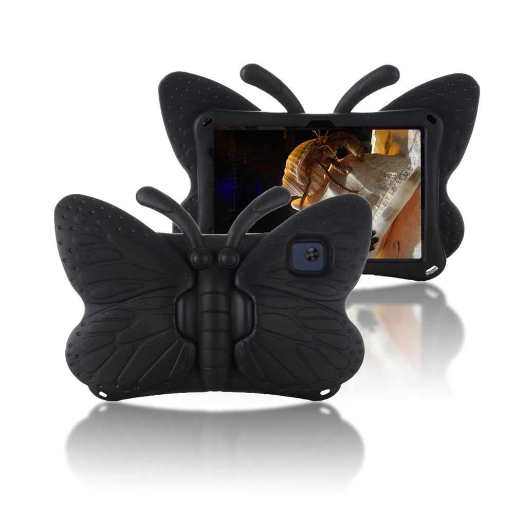 Funda para Tablets de 7" de Goma Mariposa Negra Antishock