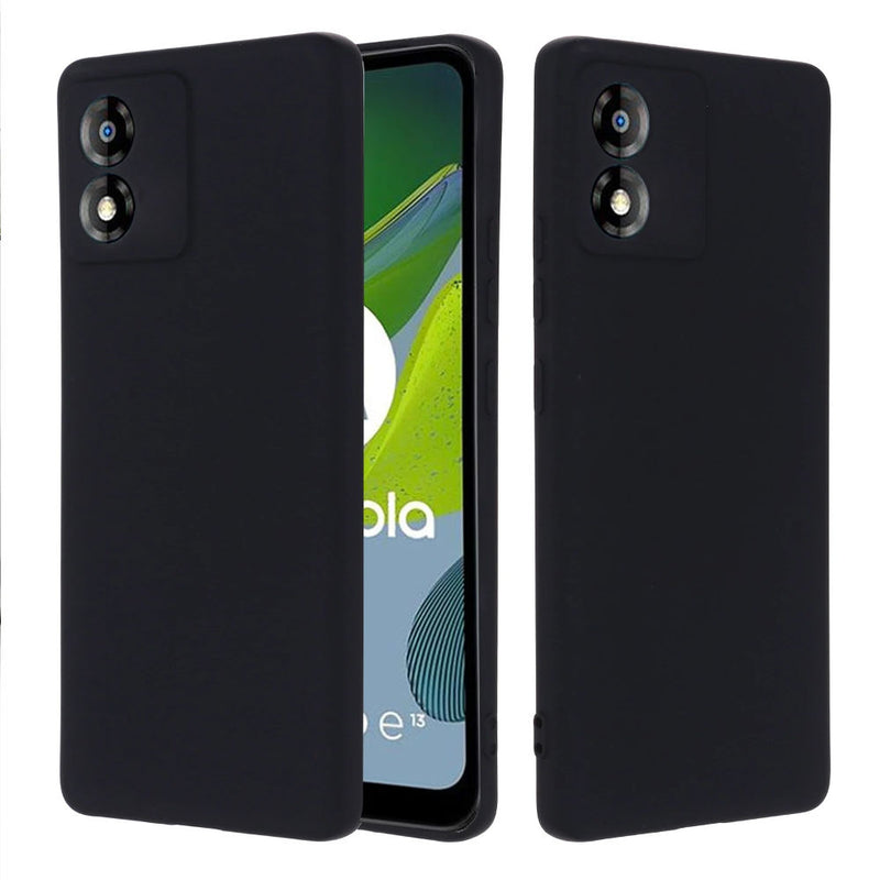 Funda para Motorola Moto e13 Soft Feeling Antishock Negro