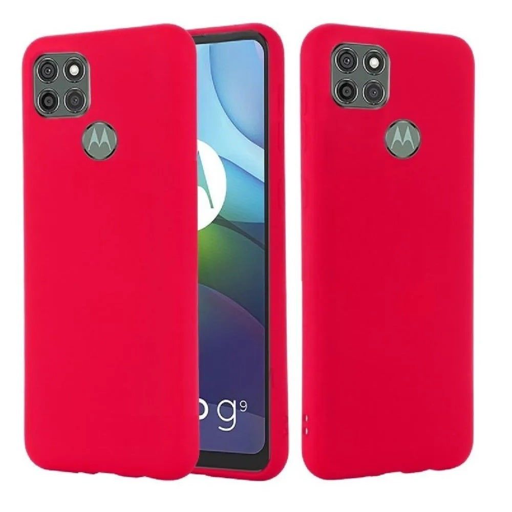 Funda Case de Motorola G8 Power Soft Feeling Antishock Rojo