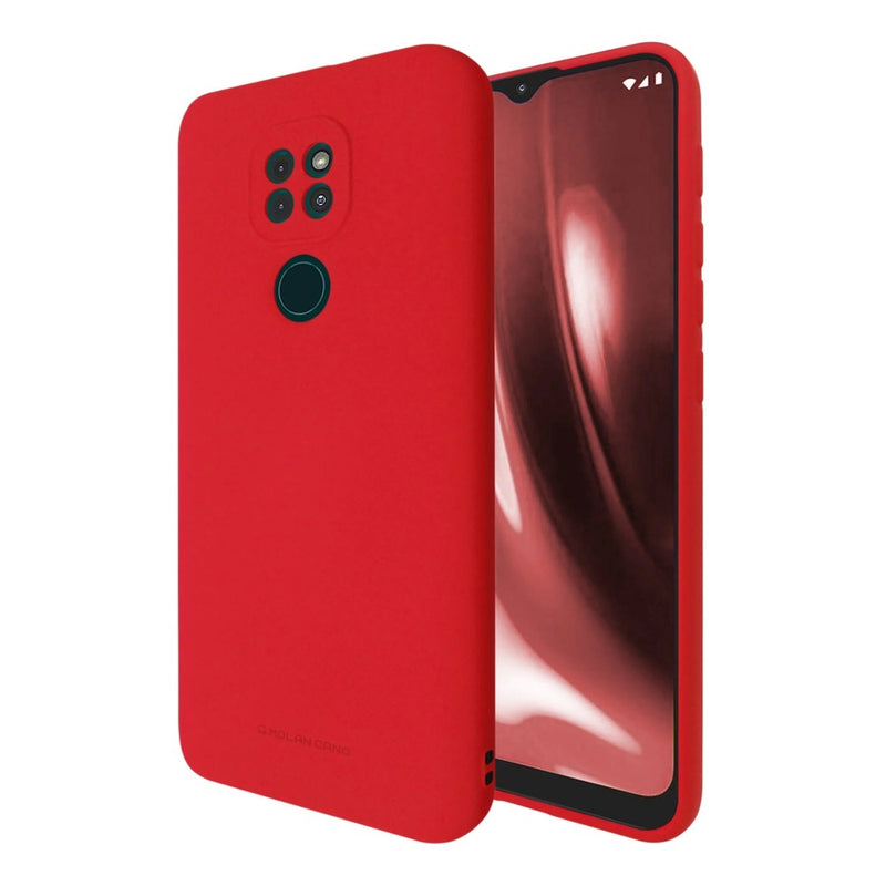 Funda Case for Motorola G9 Play Soft Feeling Antishock Rojo