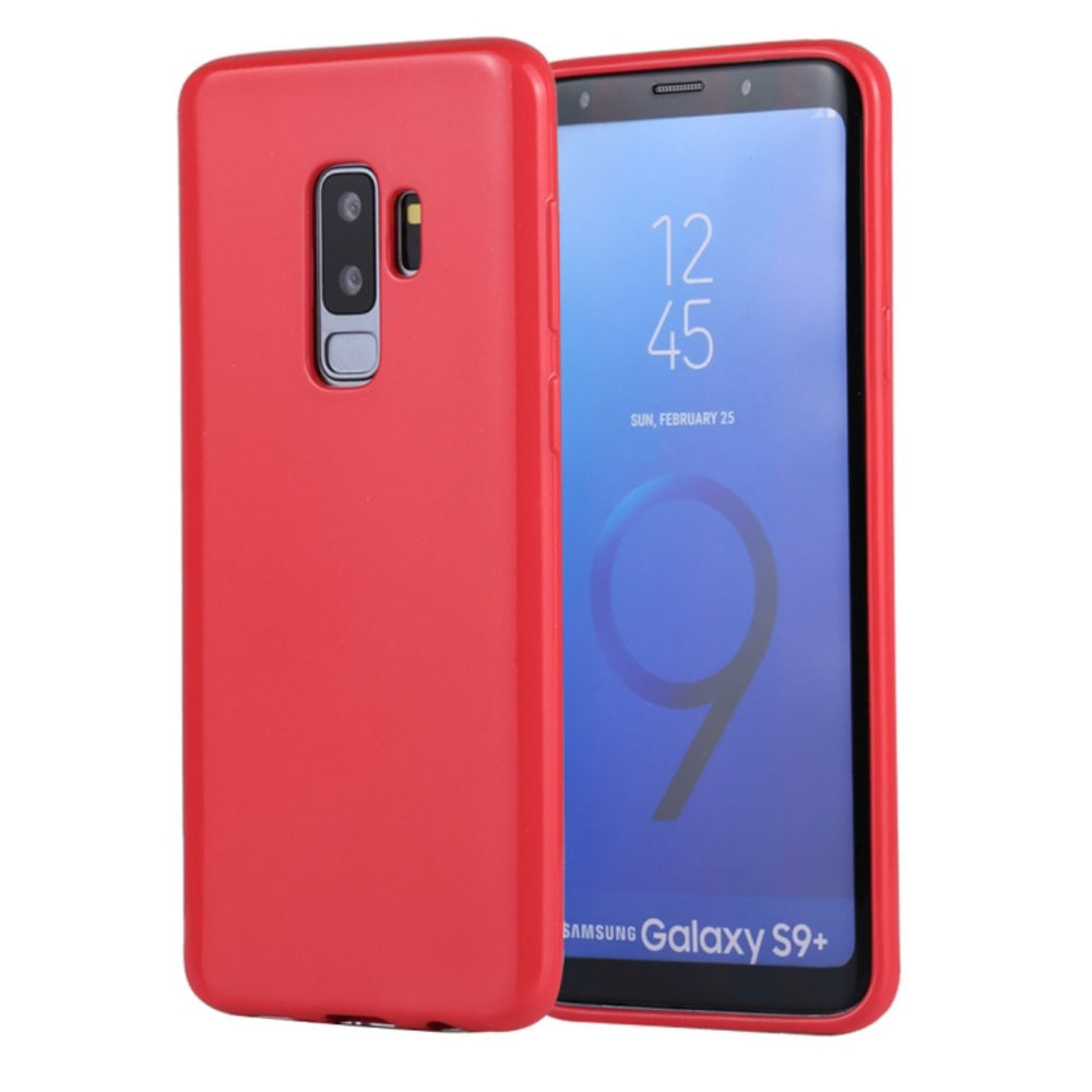 Funda Case for Samsung S9 Plus Jelly Pearl Fucsia Antishock