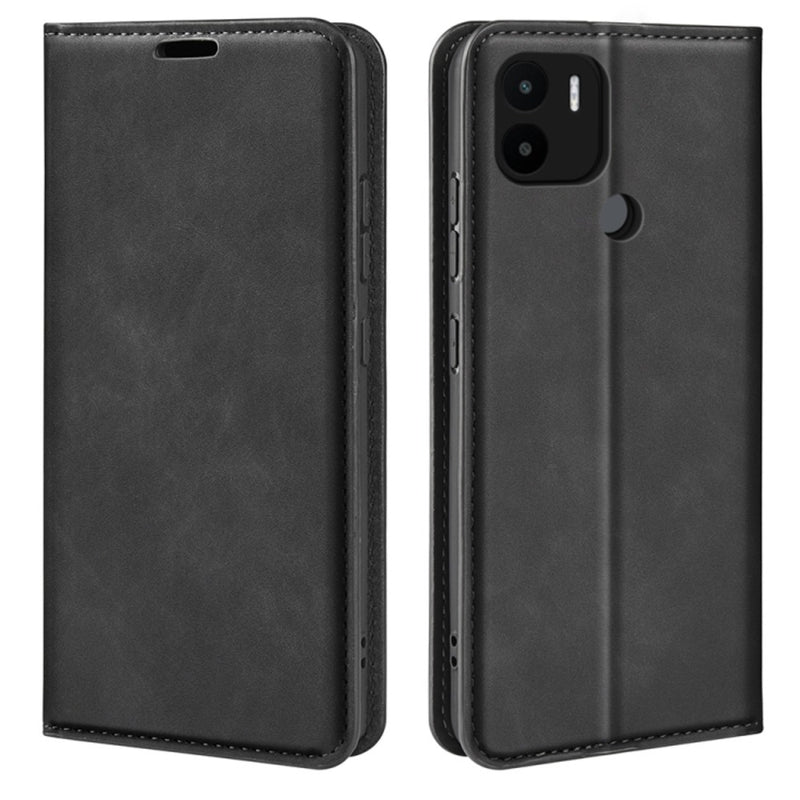 Funda para Xiaomi Redmi A1 Plus  Flip Cover Negro Antigolpe