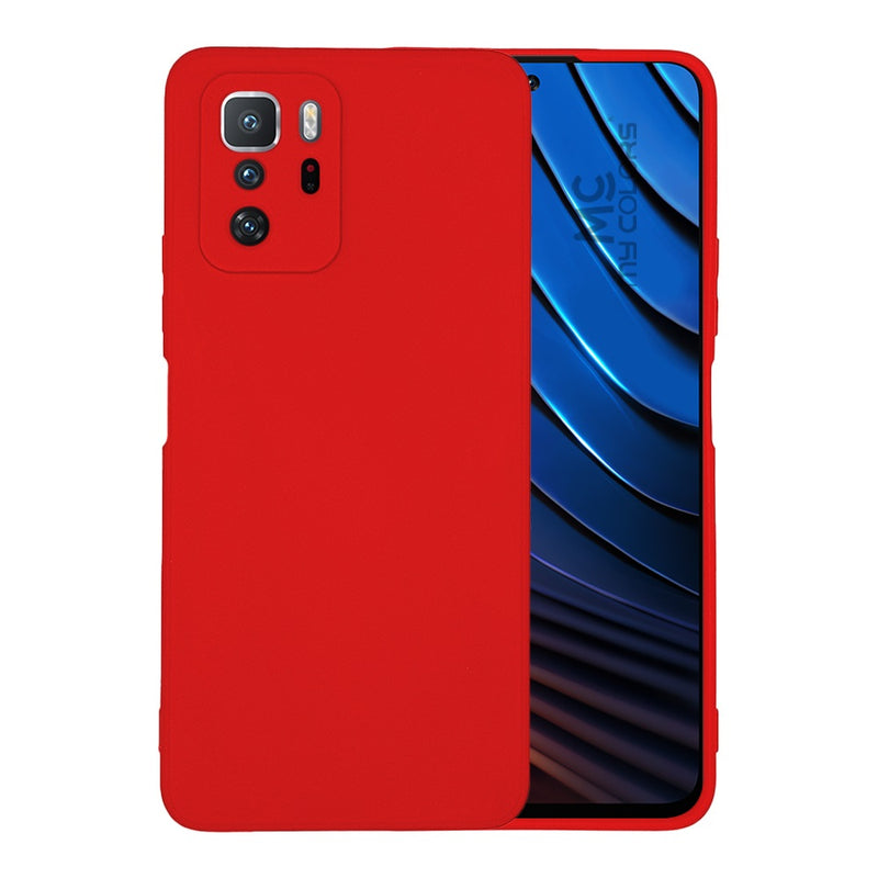 Funda Case de Xiaomi Poco X3 5G Soft Feeling Antishock Rojo