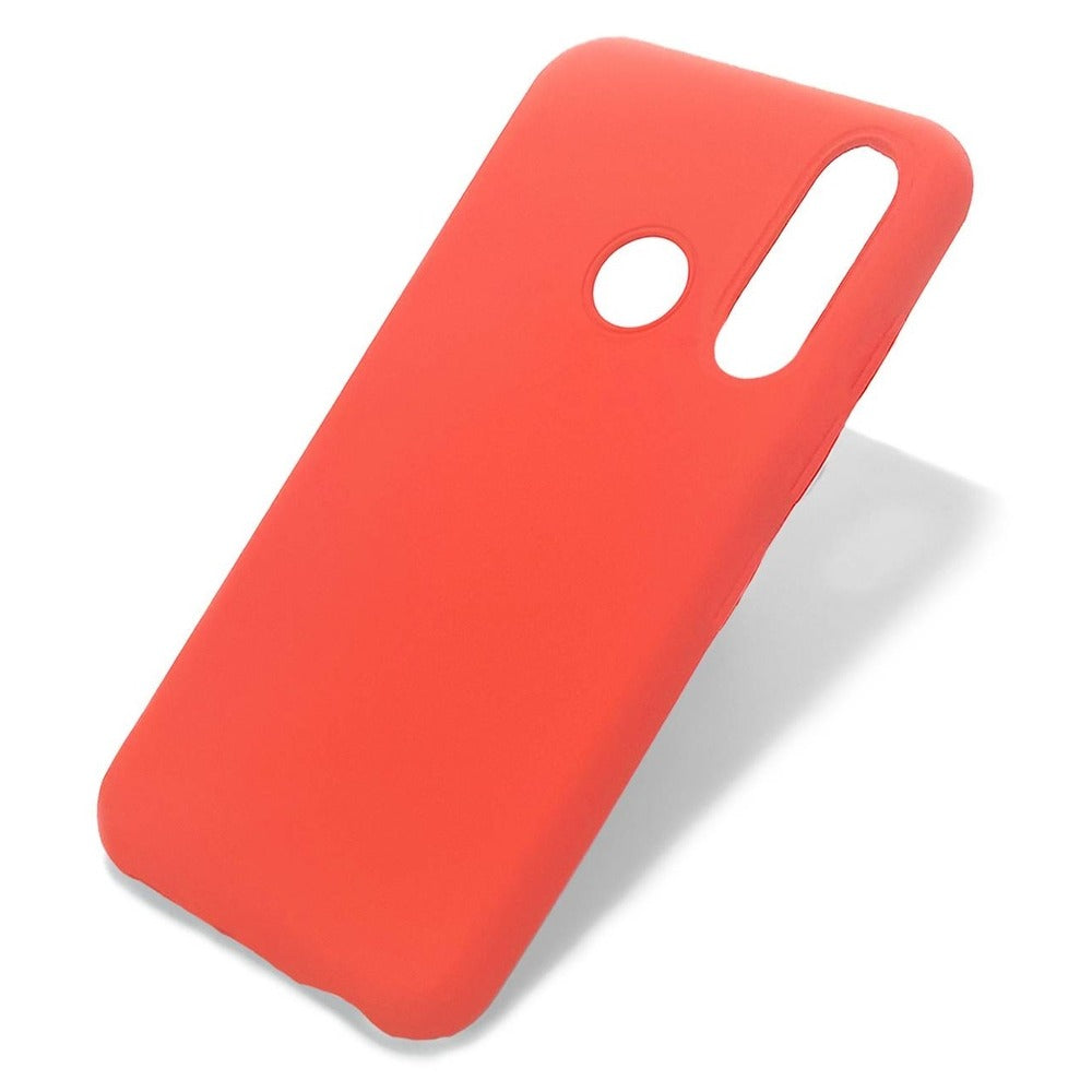 Funda para Huawei P Smart 2019 Soft Feeling Antishock Rojo