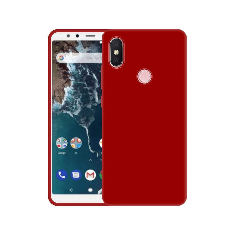 Funda Case para Xiaomi Mi 11T Soft Feeling Antishock Rojo