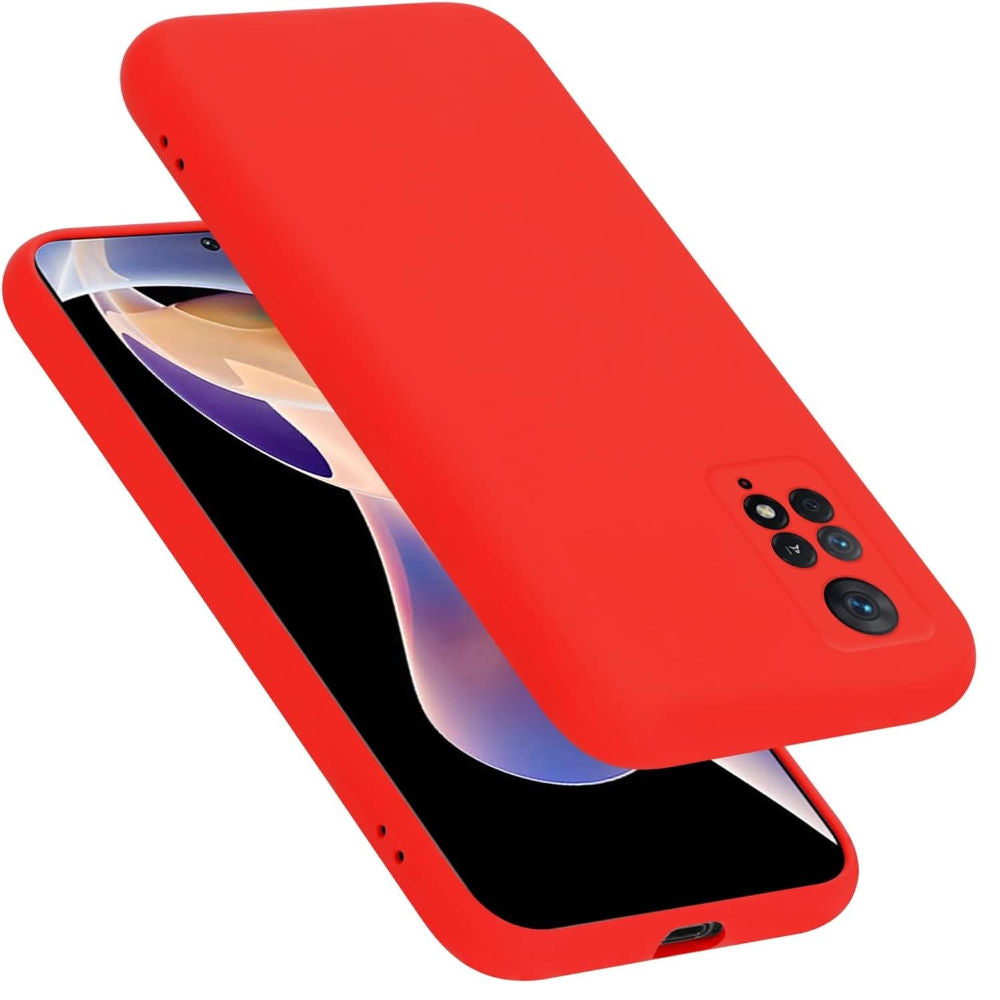 Funda Case de Xiaomi Redmi Note 11 Pro 4G Soft Feeling Rojo