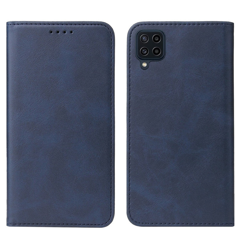 Funda Case para Samsung A22 4G Flip Cover Azul Antishock