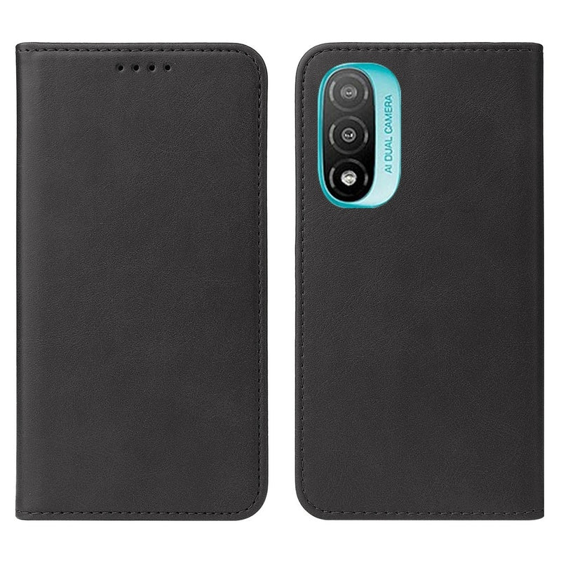 Funda para Motorola Moto E20 Flip Cover Negro Antishock