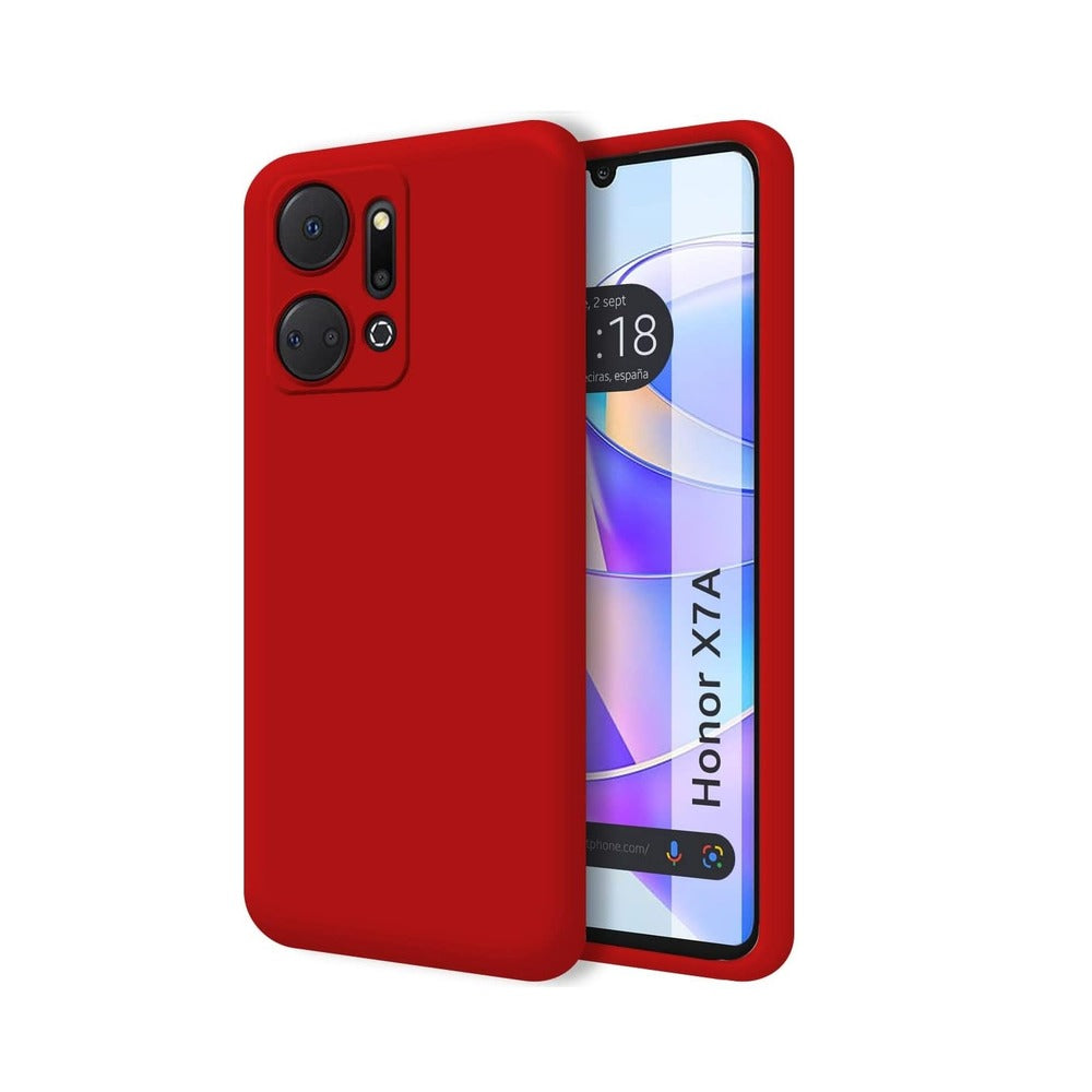 Funda Case for Honor X7a Soft Feeling Antishock Rojo