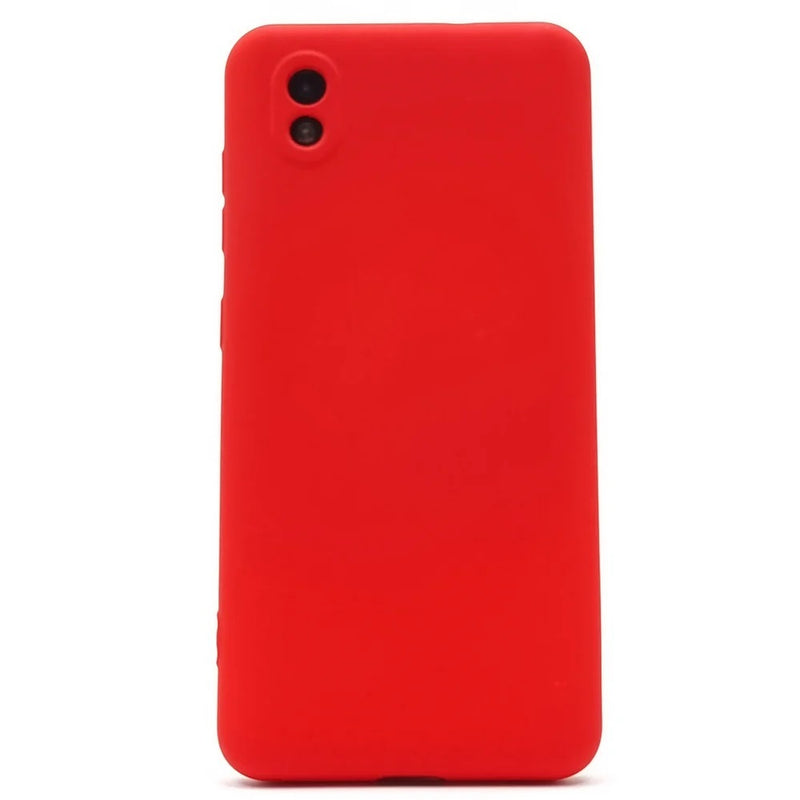 Funda de ZTE A3 2020 Soft Feeling Antishock Rojo Resistente