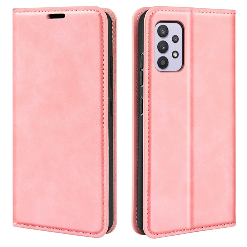 Funda Case para Samsung A53 Flip Cover Rosa Antishock