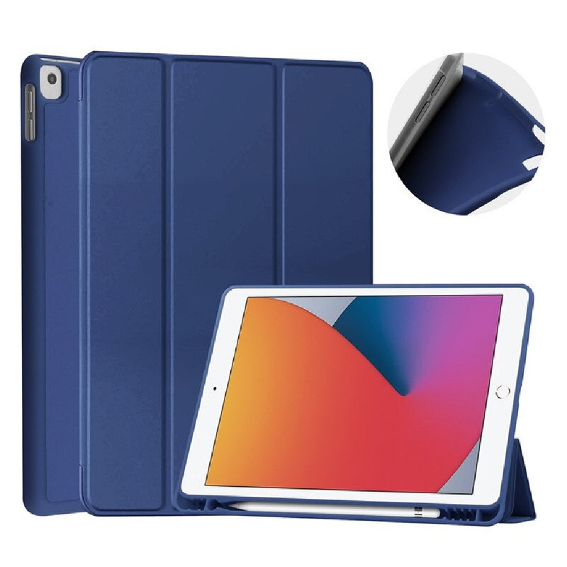 Funda Case for iPad Mini 6 8.3" Imantada + Portalápiz Azul